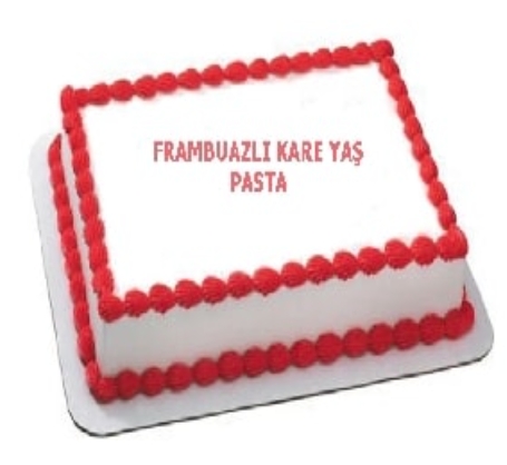 100 Kişilik Frambuazlı Yaş pasta görkemli kutlamaların en taze meyveli yıldızı.